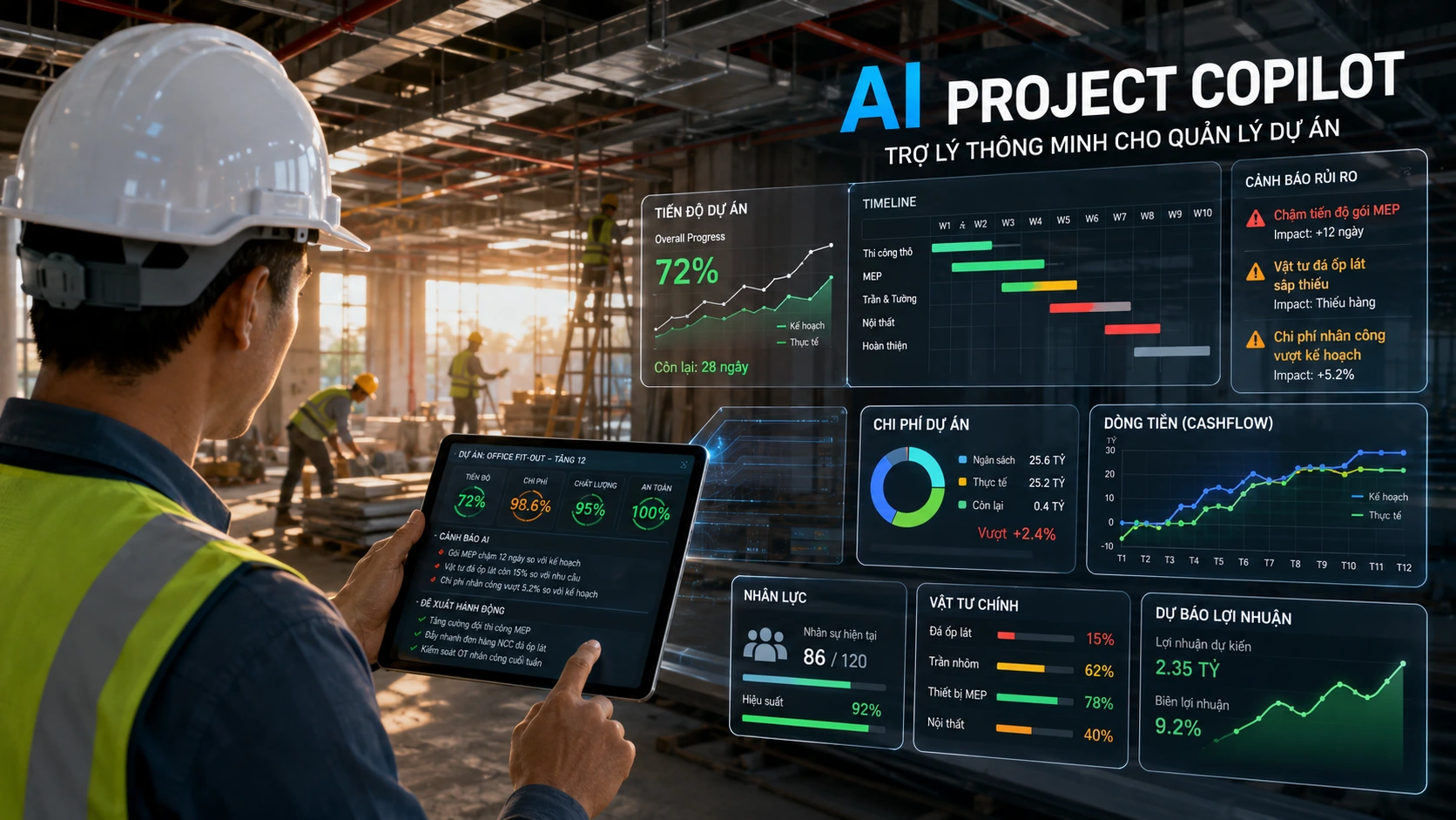 AI Project Copilot hỗ trợ quản lý dự án ra sao?